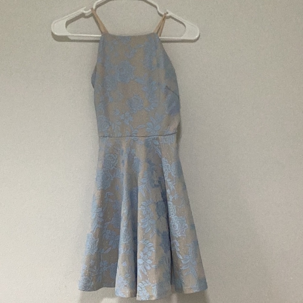 NWT Blue Floral Dress